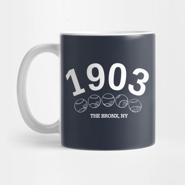 1903 NYY by PopCultureShirts